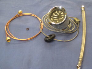 BHA4900K MGB DUAL OIL WATER GAUGE SMITHS CNH & S/S FLEXI HOSE & COPPER PIPE