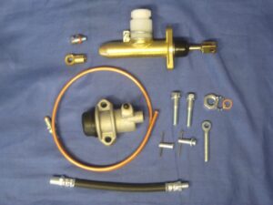 GMC1007KIT MGB CLUTCH MASTER CYLINDER, SLAVE & PIPE & HOSE, & FIXING KIT