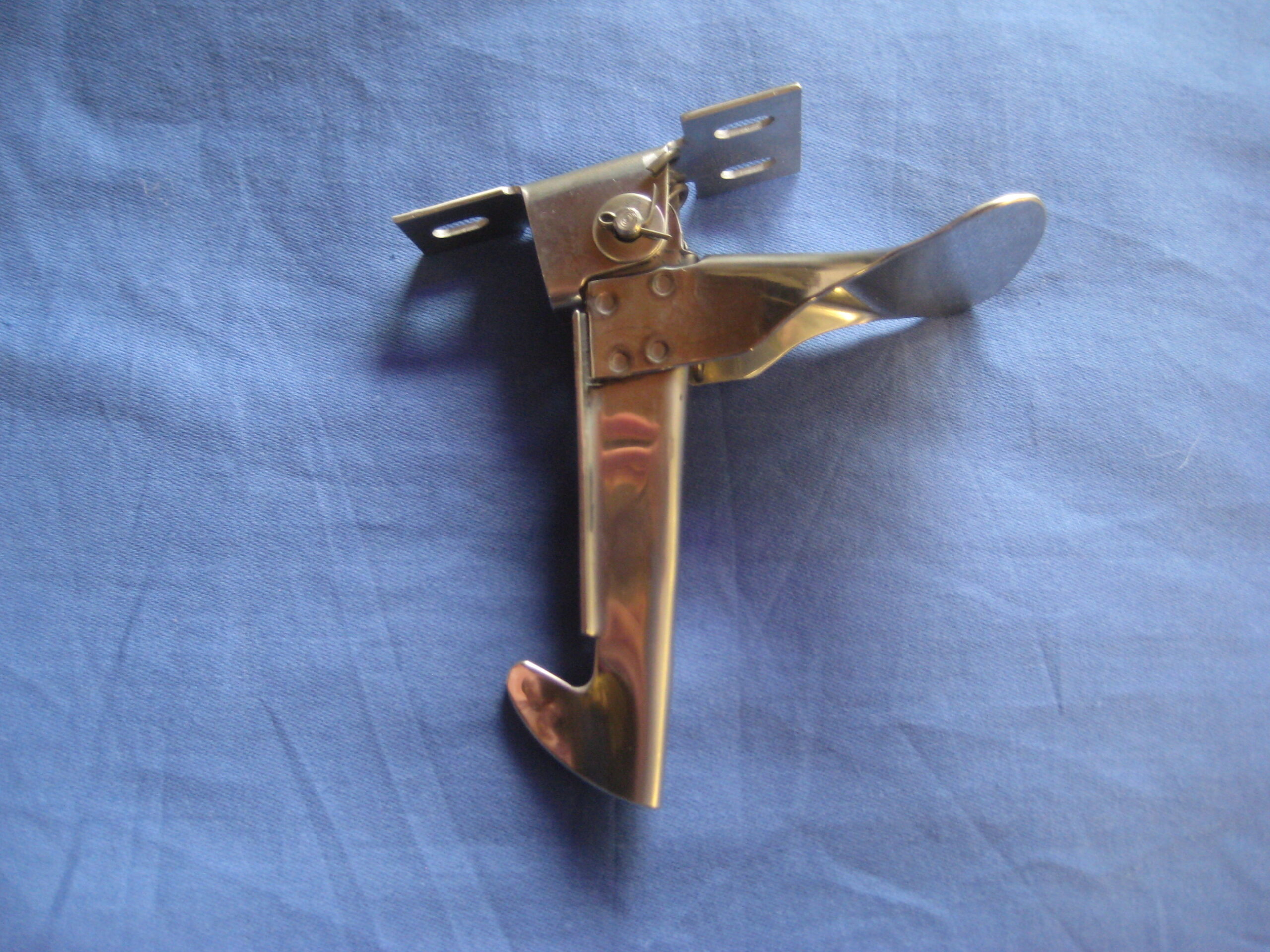 (26A) MGB STAINLESS STEEL BONNET SAFETY CATCH HZA332SS - Image 2