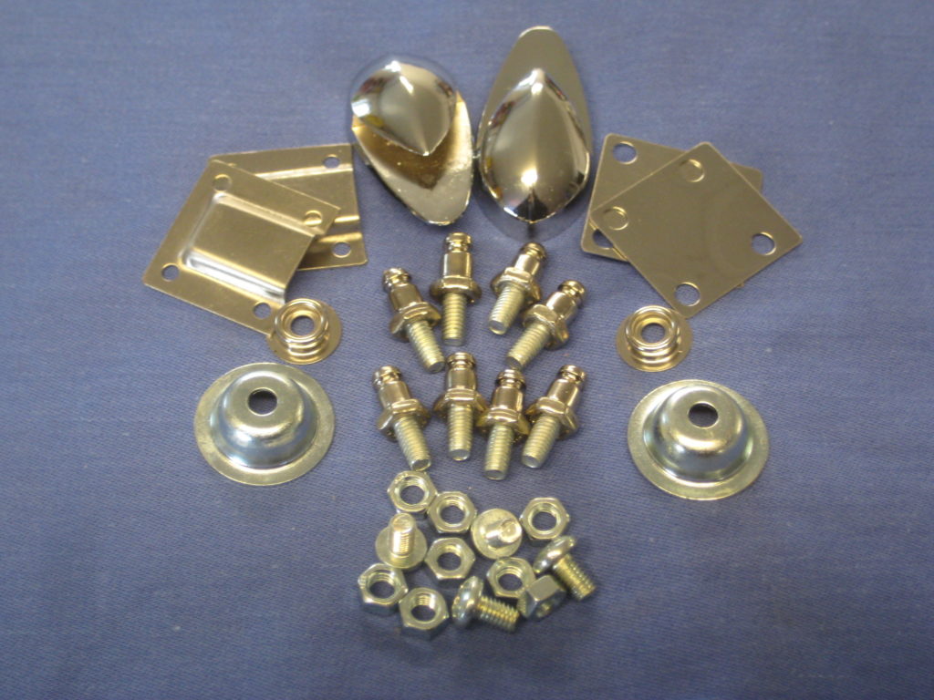 97H717KIT MGB ROADSTER HOOD PEG FITTING KIT