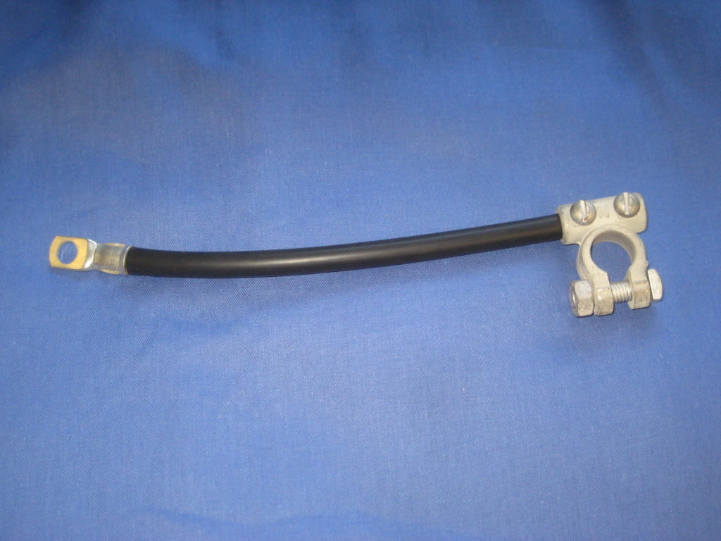 (27) MIDGET BATTERY CABLE / LEAD TO EARTH 131113 & 142590