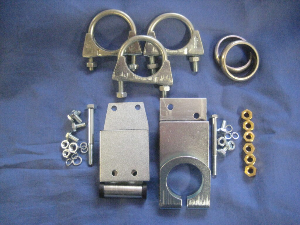 GEK1003KIT MGB 3 PIECE EXHAUST FITTING KIT 1962-1969