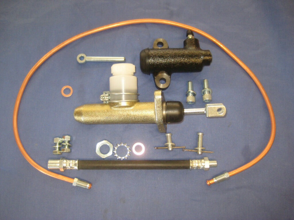 GMC1005K MIDGET 1275 CLUTCH MASTER, SLAVE, PIPES & FIXING KIT RHD