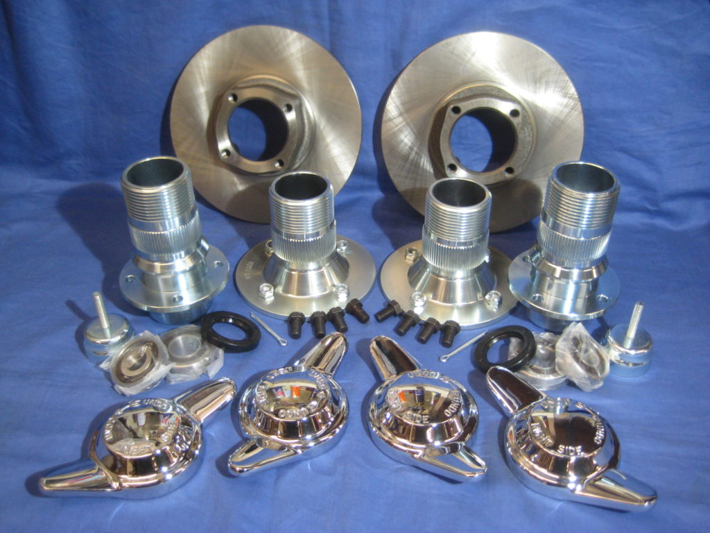 WWC5 MIDGET SPRITE WIRE WHEEL CONVERSION KIT