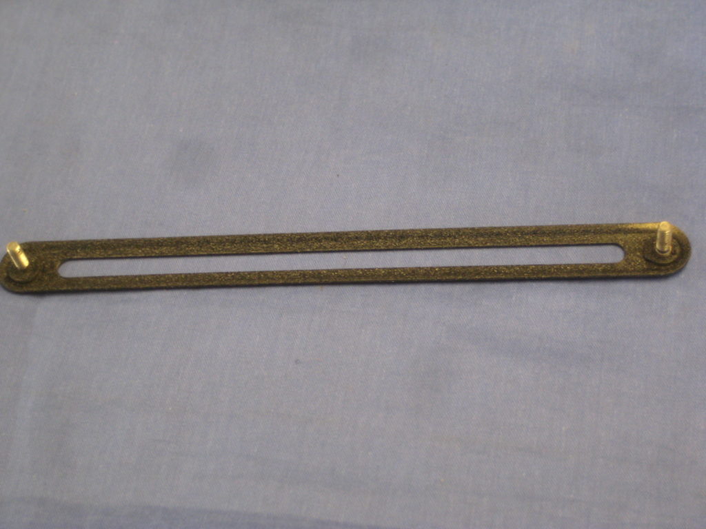 AHH6190 MGB DEMISTER AIR VENT ESCUTEON BLACK OR CHROME 1962-1974 - Image 2