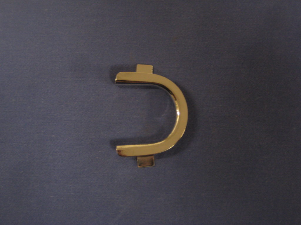 AHH6547 MGB CHROME DOOR TRIM FINISHER DOOR LOCK MK1