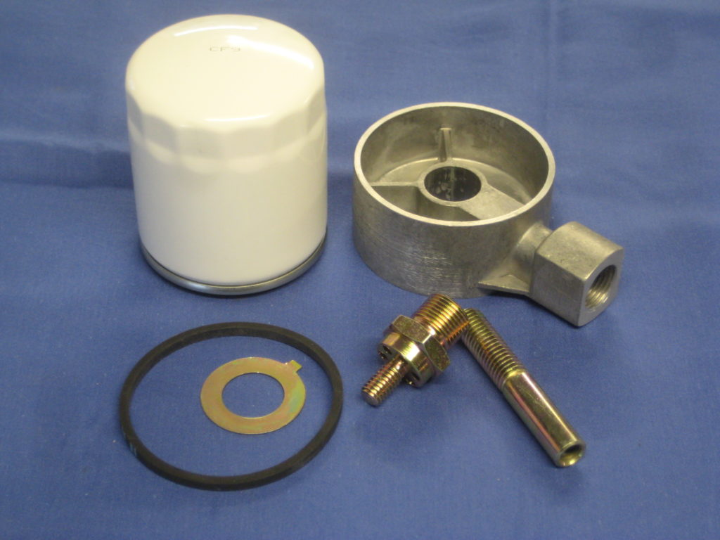 MOC289K MGA MGB ENGINE OIL FILTER HOUSING CONVERSION KIT UP TO 67
