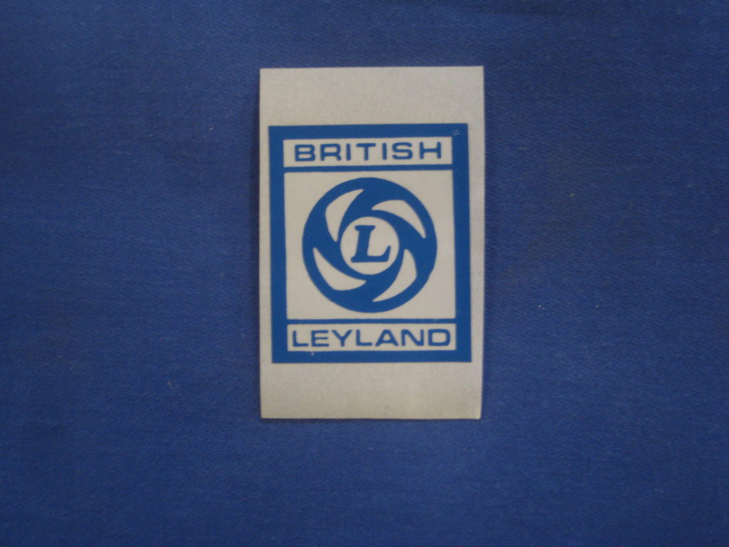 CRST126 BRITISH LEYLAND STICKER