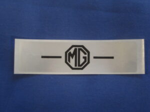 CRST134 MG LOGO ROCKER COVER STICKER