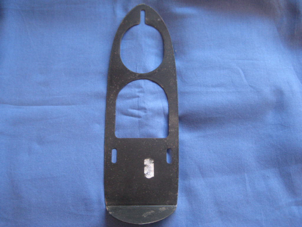 12862/0100 MGB REAR WING REPAIR PANEL FOR REAR LAMP