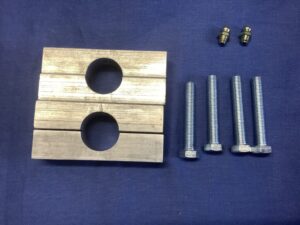 TMG30739 MGB SOLID MOUNTING BLOCK KIT FOR 1" ANTI ROLL BAR