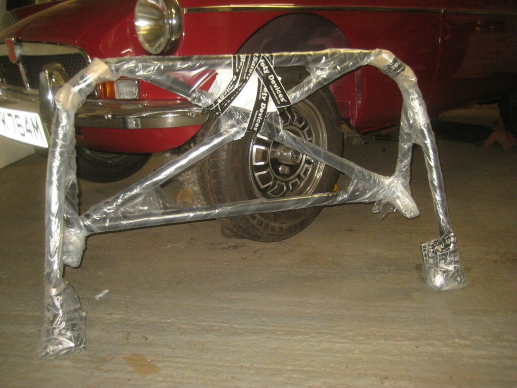 RBN011A5SXU GT SAFETY DEVICES FIA REAR ROLL CAGE N11 WITH CROSSBRACE & HARNESS BAR & DOOR BAR BRACKETS