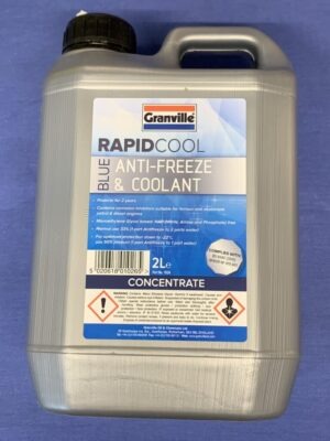 GEC1002 GRANVILLE RAPID COOL BLUE ANTIFREEZE & COOLANT 2 LTR