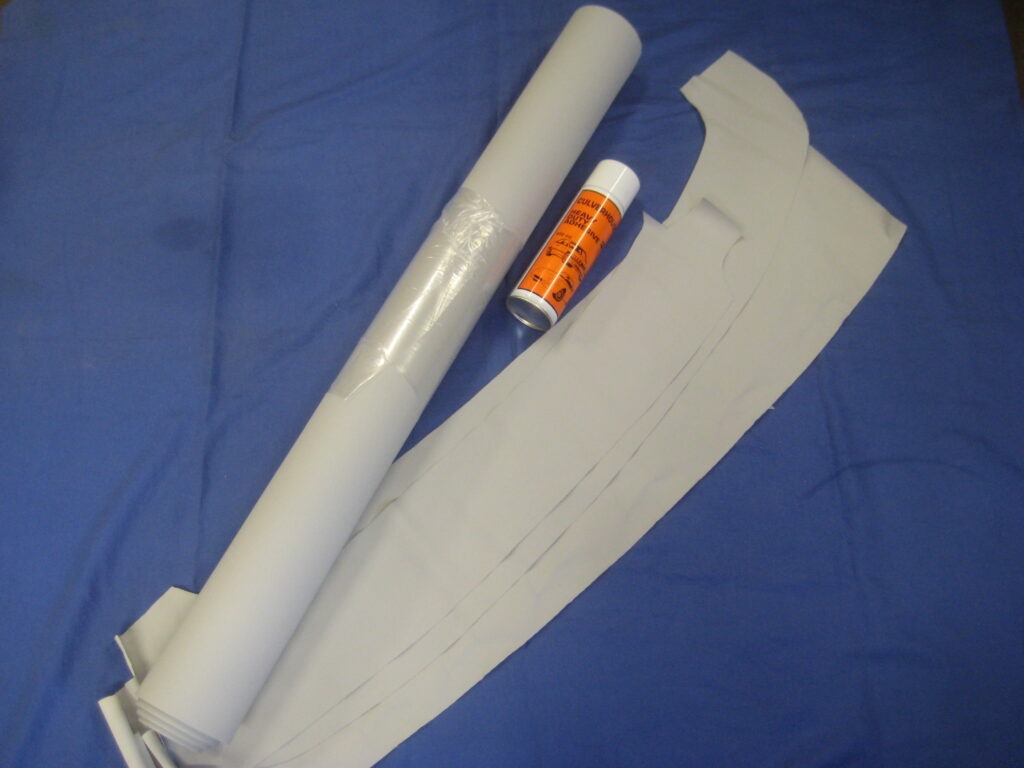 RLK102 MGB GT ROOF HEADLINING MATERIAL KIT INCLUDING SPRAY GLUE