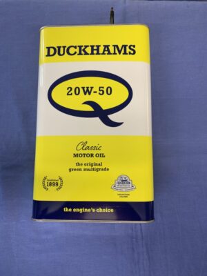 DUCK2050 DUCKHAMS CLASSIC MOTOR OIL Q 20W 50 5L 5 LITRES