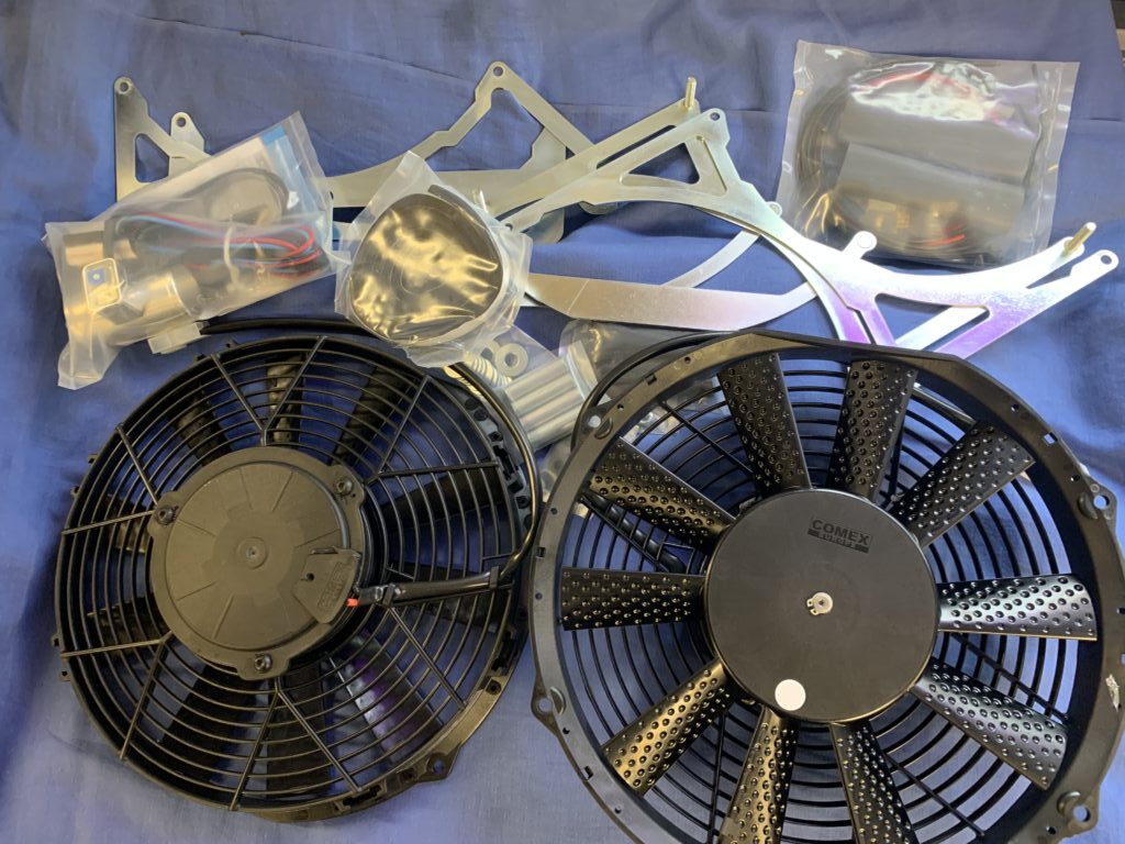 B-MGC MGC REVOTEC ELECTRIC COOLING FAN KIT MGC