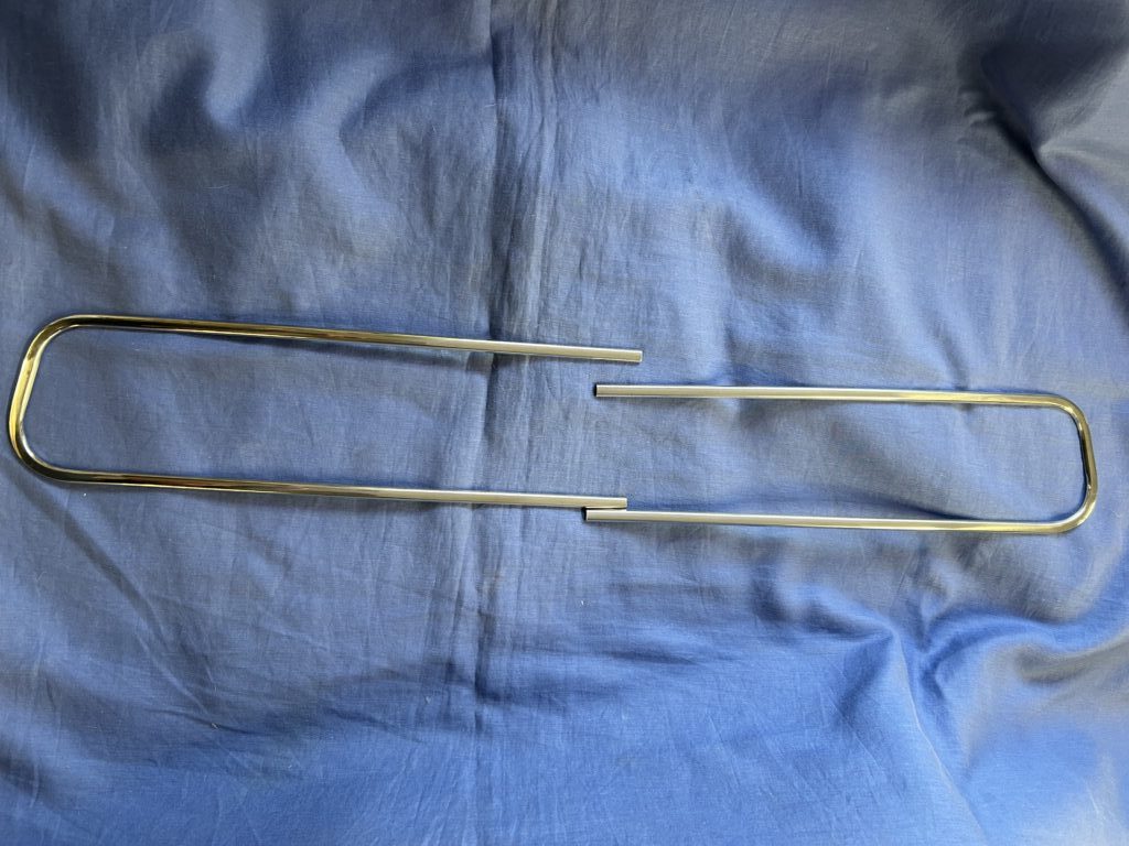 AHA9315/6 PAIR MIDGET GRILLE CHROME FINISHERS PAIR