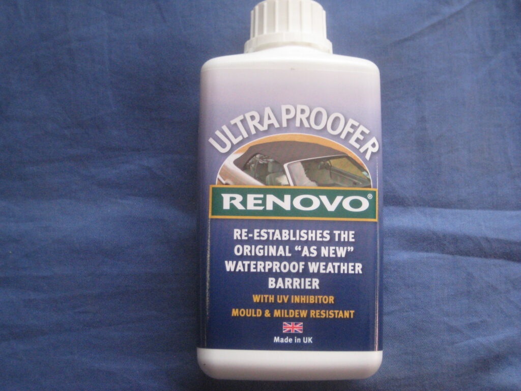 RNUPC050 RENOVO ULTRA WATER PROOFER FOR CLOTH HOODS 500ML