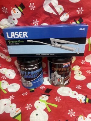 Laser grease gun, 500g multi grease and 500g copper grease Gift Deal