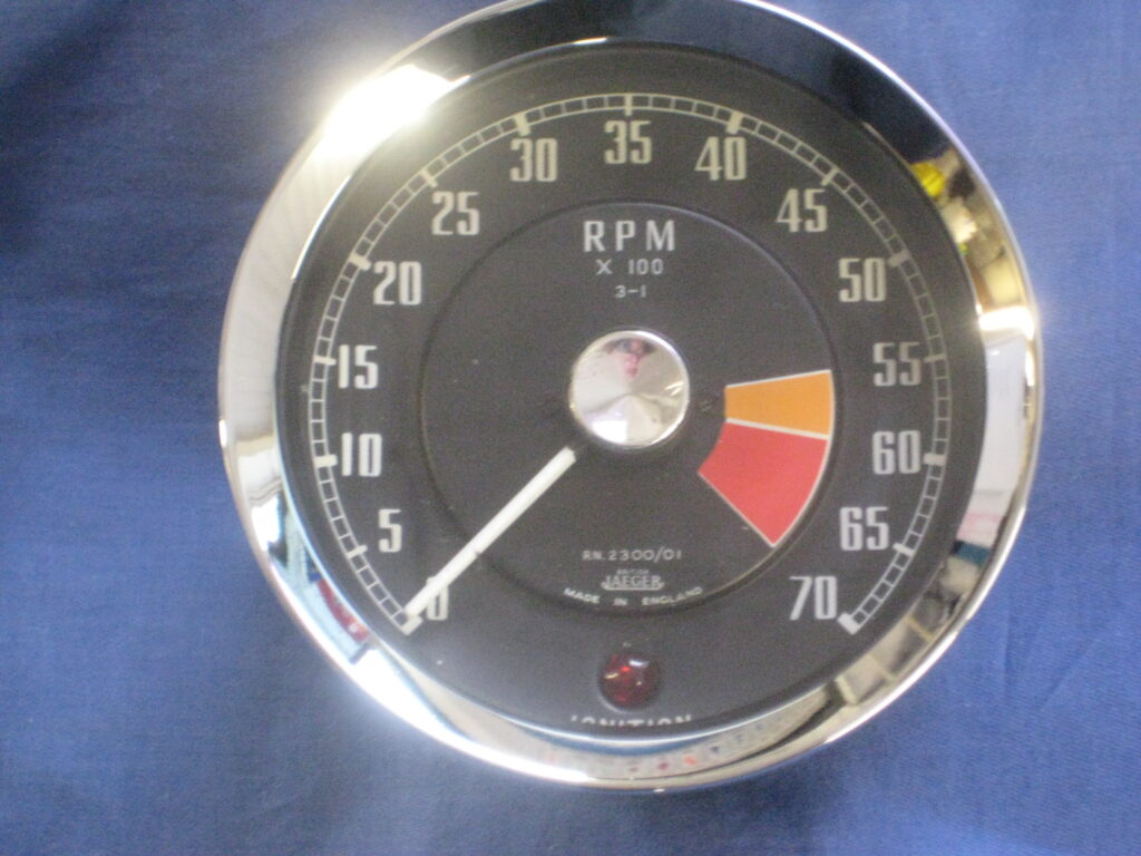 MGA JAEGER REVCOUNTER TACHOMETER RECON EXCHANGE BHA4083E