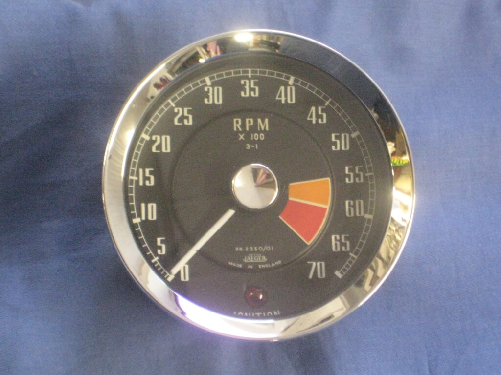 MGA JAEGER REVCOUNTER TACHOMETER RECON EXCHANGE 17H300E