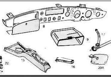 MGB Dashboard & Interior