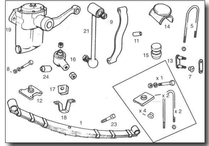 MGB Rear Suspension