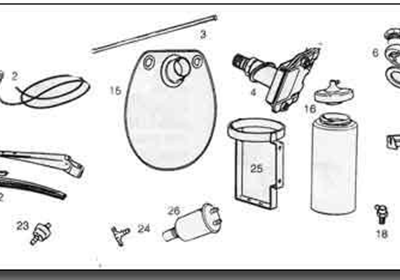 MGB Washers & Wipers